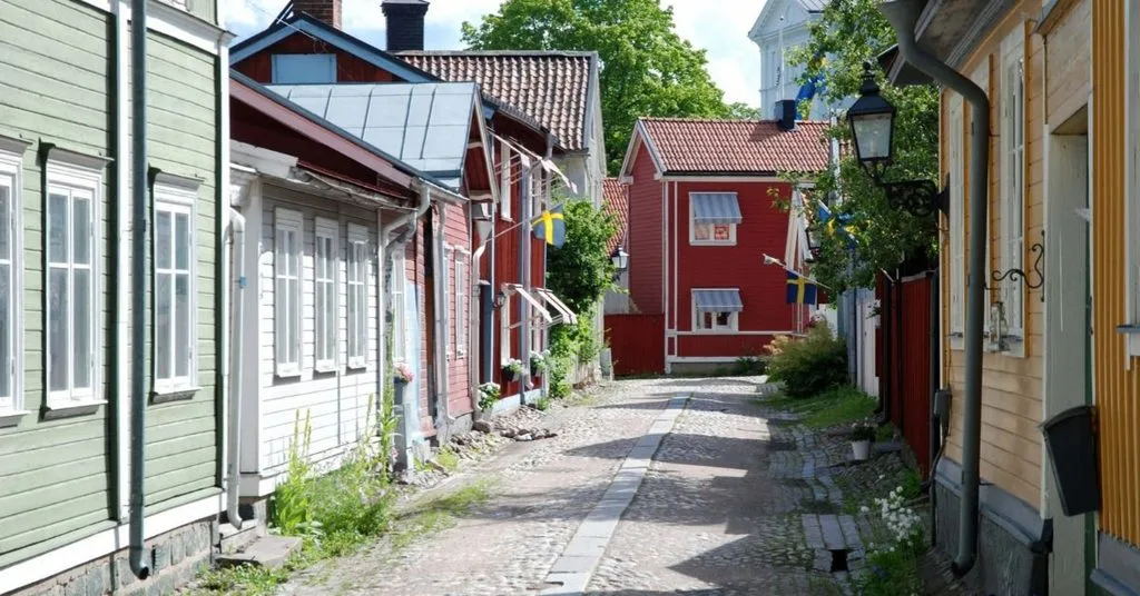 Vy över Gamla Gefle.