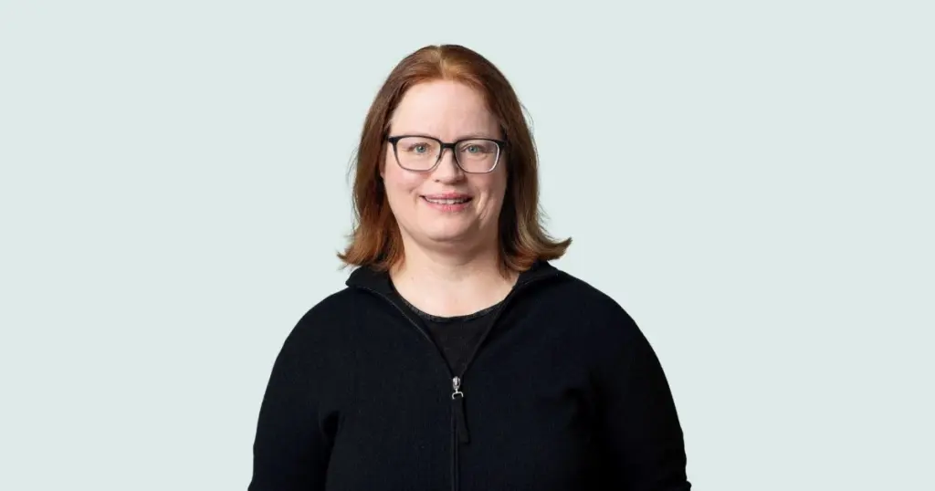 Porträttbild på hållbarhetsspecialist Dagmar Gormsen.