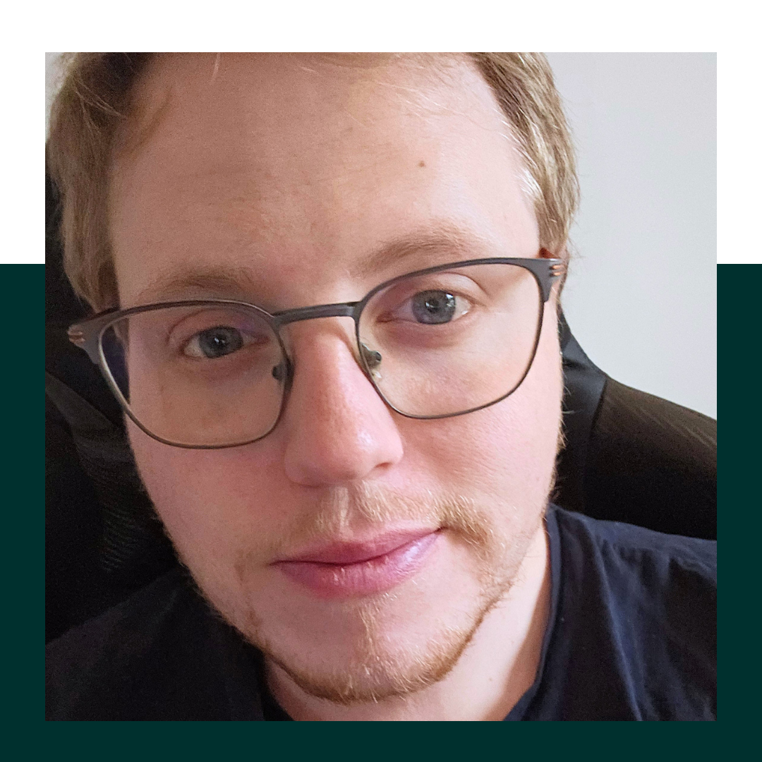 Oskar Olsson, studerande byggprojektledare inom hållbar byggnation